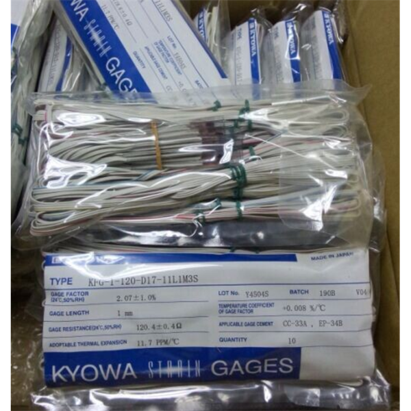 日本KYOWA共和配件耗材應變片KFGS-6-120-C1-16 L30C2R