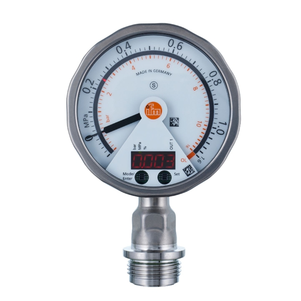 德國IFM易福門帶顯示屏的壓力傳感器PN7071 PN-250-SER14-QFRKG/US/ /V