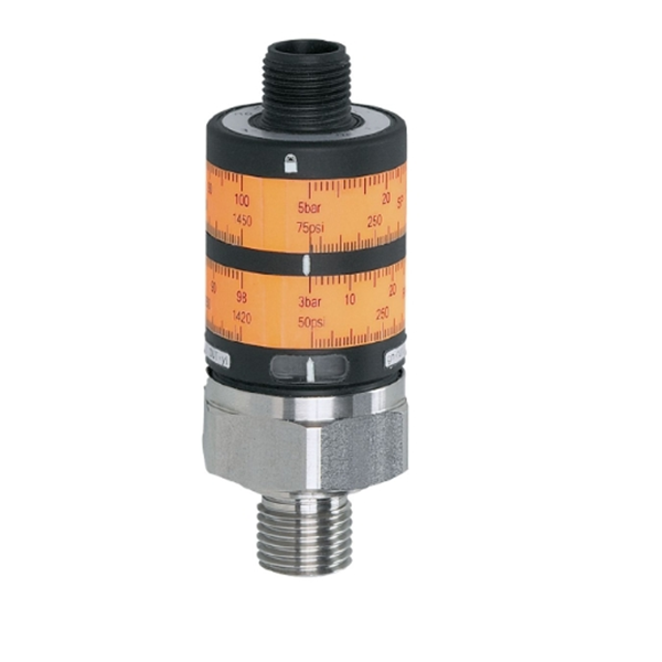 德國(guó)IFM易福門帶直觀開關(guān)點(diǎn)設(shè)定的壓力傳感器PK7524 PK-010-RFG14-QSPKG/US/ /W