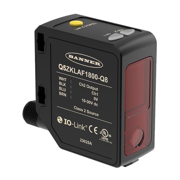 BANNER邦納美國(guó)Q5Z 系列光電傳感器 Q5ZKLAF1800-Q8