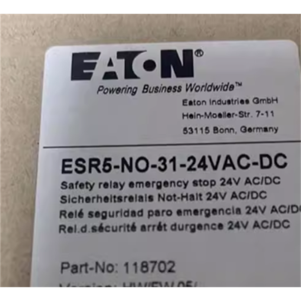 EATON伊頓Bussmann系列快速圓帽式熔斷器 FWX-50G14F